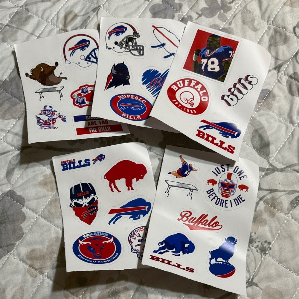 Buffalo David Bitton NFL Sticker Collection - Picture 2 of 6